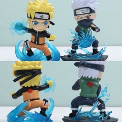 2 Styles Naruto Hatake Kakashi Cartoon Anime PVC Figures
