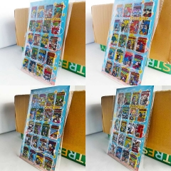 8 Styles 8PCS Disney Cartoon PVC Anime Waterproof Stickers