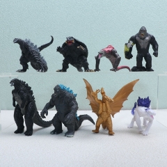 3 Styles Godzilla Cartoon Anime PVC Figures