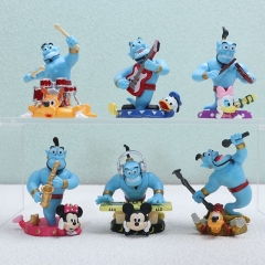 OPP Bag）6-7.5CM 6PCS/SET MAGI Mickey Minnie Mouse Cartoon Anime PVC Figures