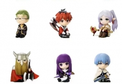 OPP Bag）2 Styles 6PCS/SET Frieren: Beyond Journey's End Cartoon Anime PVC Figures
