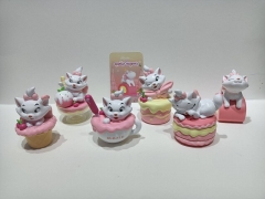 6PCS/SET The AristoCats Cartoon Anime PVC Figure