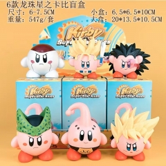 6款龙珠星之卡比盲盒 6-7.5cm