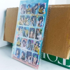 8PCS The Prince of Tennis Seiichi Yukimura Cartoon PVC Anime Waterproof Stickers