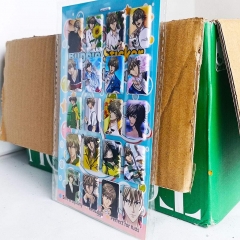 8PCS The Prince of Tennis Shiraishi Kuranosuke Cartoon PVC Anime Waterproof Stickers