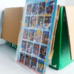 2 Styles 8PCS Mashin Eiyuuden Wataru Cartoon PVC Anime Waterproof Stickers