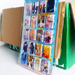 2 Styles 8PCS Your Lie in April Cartoon PVC Anime Waterproof Stickers