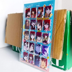 2 Styles 8PCS Akatsuki no Yona Cartoon PVC Anime Waterproof Stickers