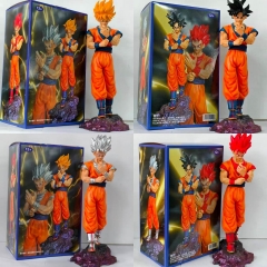 4 Styles 26cm Dragon Ball Z Son Goku Cartoon Anime PVC Figure Toy