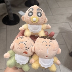 蜡笔小新阿呆正南玩偶挂件玩偶毛绒公仔珠链扣包挂饰