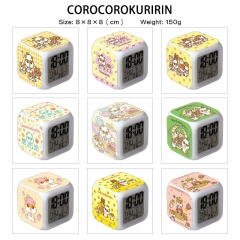 可乐铃 动漫方形闹钟