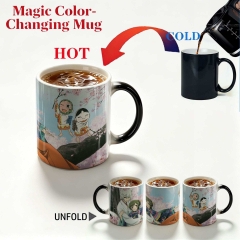 kamisama kiss Cartoon Pattern Ceramic Cup Anime Changing Color Ceramic Mug