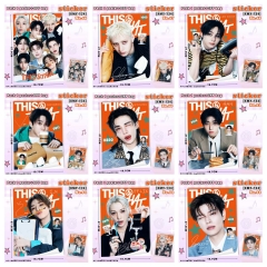 STRAYKIDS迷你十辑THIS&THAT周边自粘海报宿舍装饰贴画应援大贴纸