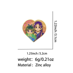 The Apothecary Diaries Cartoon Pin Anime Alloy Brooch