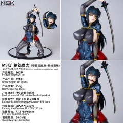 26CM Action Taimanin Annerose Vajra Sexy Girls Cartoon Anime Movable PVC Figure