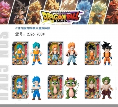 6PCS/SET Dragon Ball Z Cartoon Anime PVC Figure Toy