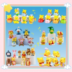OPP Bag）6 Styles Winnie the Pooh Cartoon Anime PVC Figure