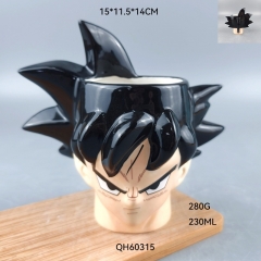 Dragon Ball Z Son Goku Cartoon Anime Ceramic Cup 3D Mug