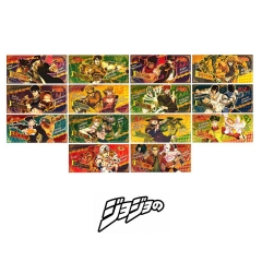 JOJO奇妙冒险周边折光卡jump承太郎迪奥光栅卡牌书签谷子收藏礼品