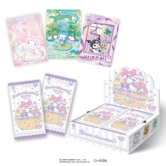 Sanrio My Melody Cartoon Anime Card Packs Booster Pack Paper Cards