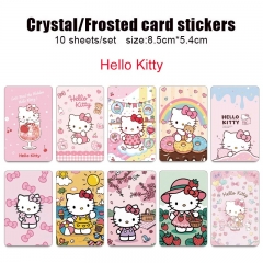 HelloKitty-3 动漫水晶卡贴(套）