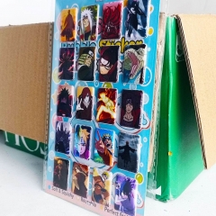 8PCS Naruto Cartoon PVC Anime Waterproof Stickers