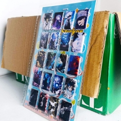 2 Styles 8PCS Jujutsu Kaisen Cartoon PVC Anime Waterproof Stickers