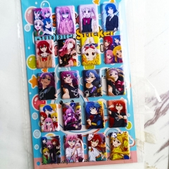 8PCS Bocchi the Rock! Cartoon PVC Anime Waterproof Stickers