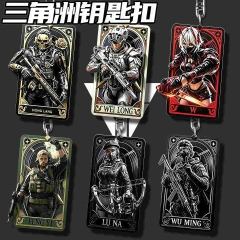 7 Styles Delta Force Cartoon Anime Acrylic Keychain