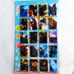 8PCS How to Train Your Dragon Cartoon PVC Anime Waterproof Stickers