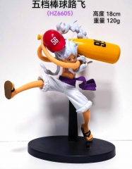 2 Styles One Piece Monkey D Luffy Cartoon Anime PVC Figure Toy