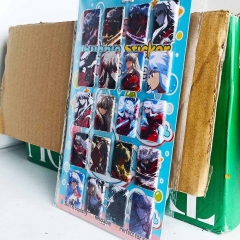 8PCS Inuyasha Cartoon PVC Anime Waterproof Stickers