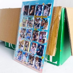 8件 卡通原神3D加厚立体泡泡贴纸PVC人造皮革泡棉贴防水手帐本定制