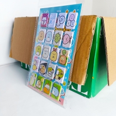 8PCS Sumikkogurashi Cartoon PVC Anime Waterproof Stickers