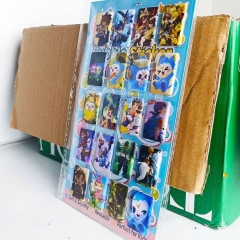 8PCS Roco Kingdom Cartoon PVC Anime Waterproof Stickers