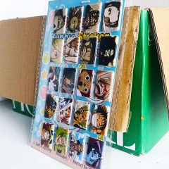 8PCS One Piece Cartoon PVC Anime Waterproof Stickers