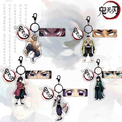5 Styles Demon Slayer: Kimetsu no Yaiba Cartoon Anime Acrylic Keychain
