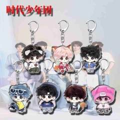 7 Styles Teens in Times/TNT Cartoon Anime Acrylic Keychain
