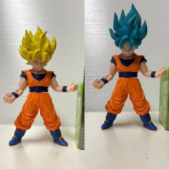 2 Styles 15CM Dragon Ball Z Son Goku Cartoon Anime PVC Figure Toy