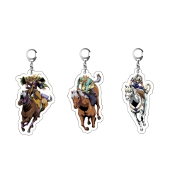 3 Styles JoJo's Bizarre Adventure Cartoon Anime Acrylic Keychain