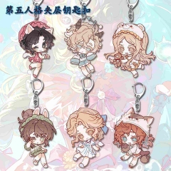 6 Styles Identity V Cartoon Anime Acrylic Keychain