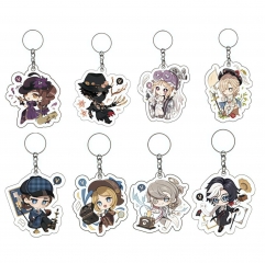 8 Styles Identity V Cartoon Anime Acrylic Keychain