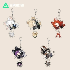 5 Styles Delta Force Cartoon Anime Acrylic Keychain