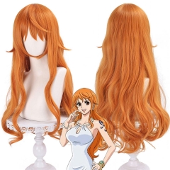 65cm390g） cospplay假发 海贼王 娜美 橘色长卷发 买过的店