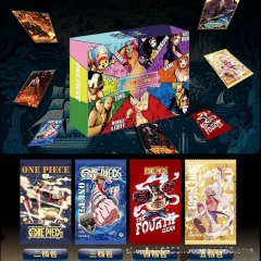 One Piece Cartoon Anime Card Packs Booster Pack Paper Cards