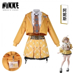 阿妮斯cos服 胜利女神阿妮斯同款cos服橙色JK少女装扮漫展拍照舞台表演全套C服