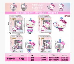 10公分HELLOKITTY POP大头公仔 单只盒/四款