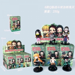 6款Q版战斗炭治郎鬼灭一箱50套，拆装