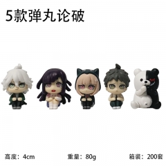 OPP Bag）5PCS/SET Danganronpa: Trigger Happy Havoc Cartoon Anime PVC Figure