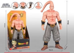 38cm Dragon Ball Z Majin Buu Cartoon Movable Anime PVC Figure Toy